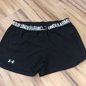 Black Under Armour Athletic Shorts
